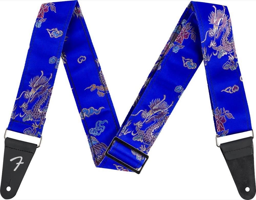 Fender Strap - Satin Dragon in Royal Blue