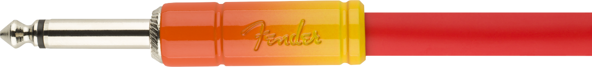 Fender Fender 10 Foot Ombre Series Instrument Cable In Tequila Sunrise - Cables