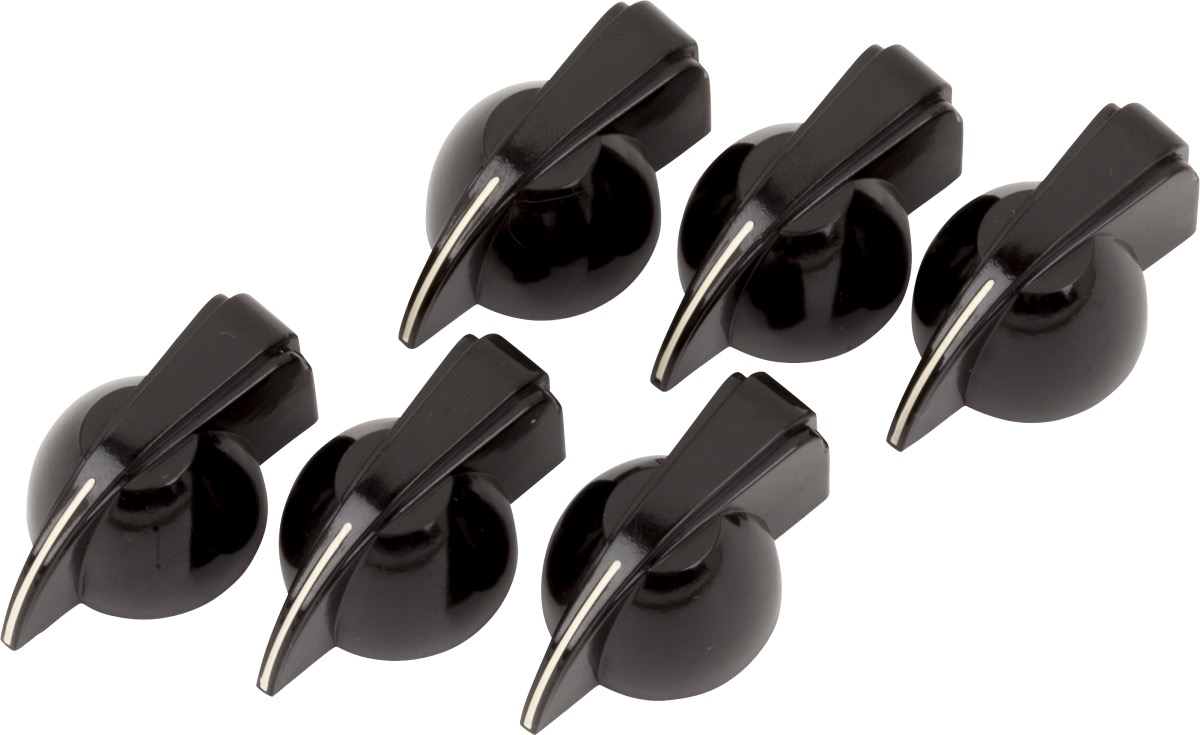 Fender Pure Vintage Chicken Head Knobs In Black  &hellip;