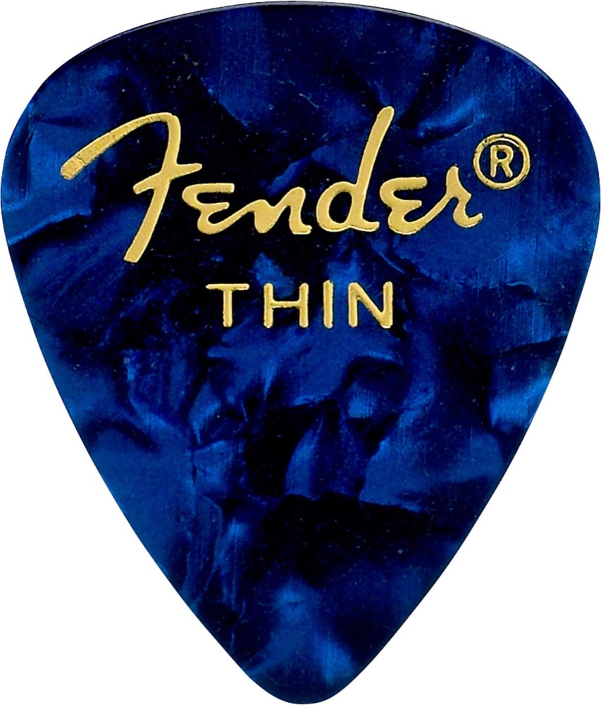 Fender Pick Pack 12 Premium Celluloid Blue  &hellip;