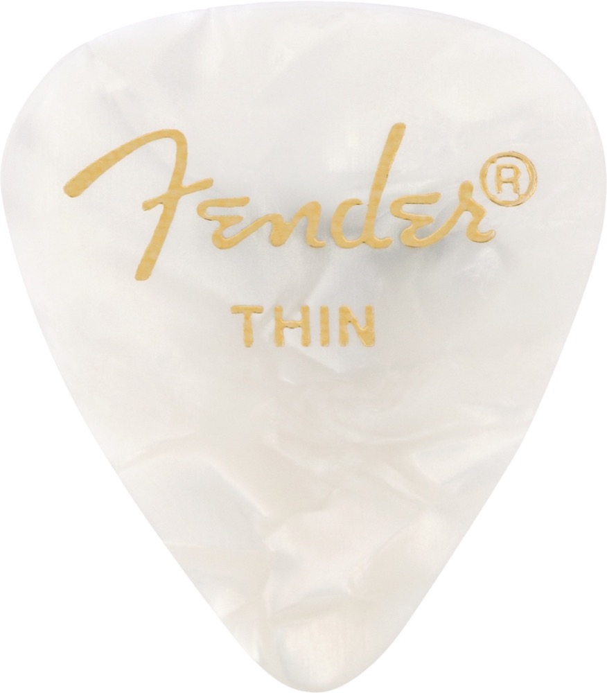 Fender Pick Pack 12 Premium Celluloid White  &hellip;