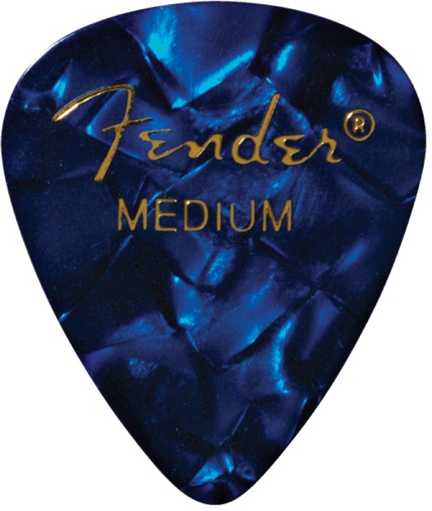 Fender Pick Pack 12 Premium Celluloid Blue  &hellip;