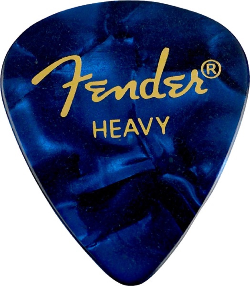 Fender Pick Pack 12 Premium Celluloid Blue  &hellip;