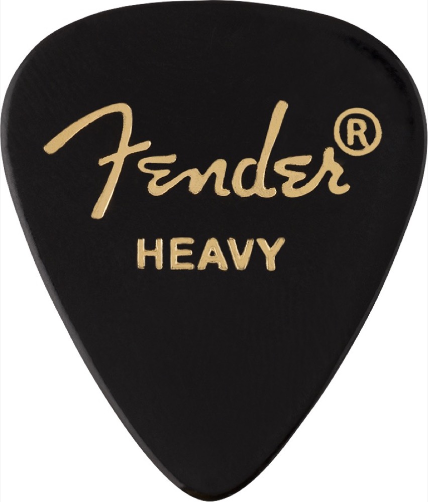 Fender Pick Pack 12 Premium Celluloid Black  &hellip;