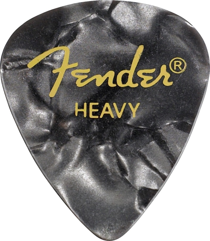 Fender Pick Pack 12 Premium Celluloid Black  &hellip;