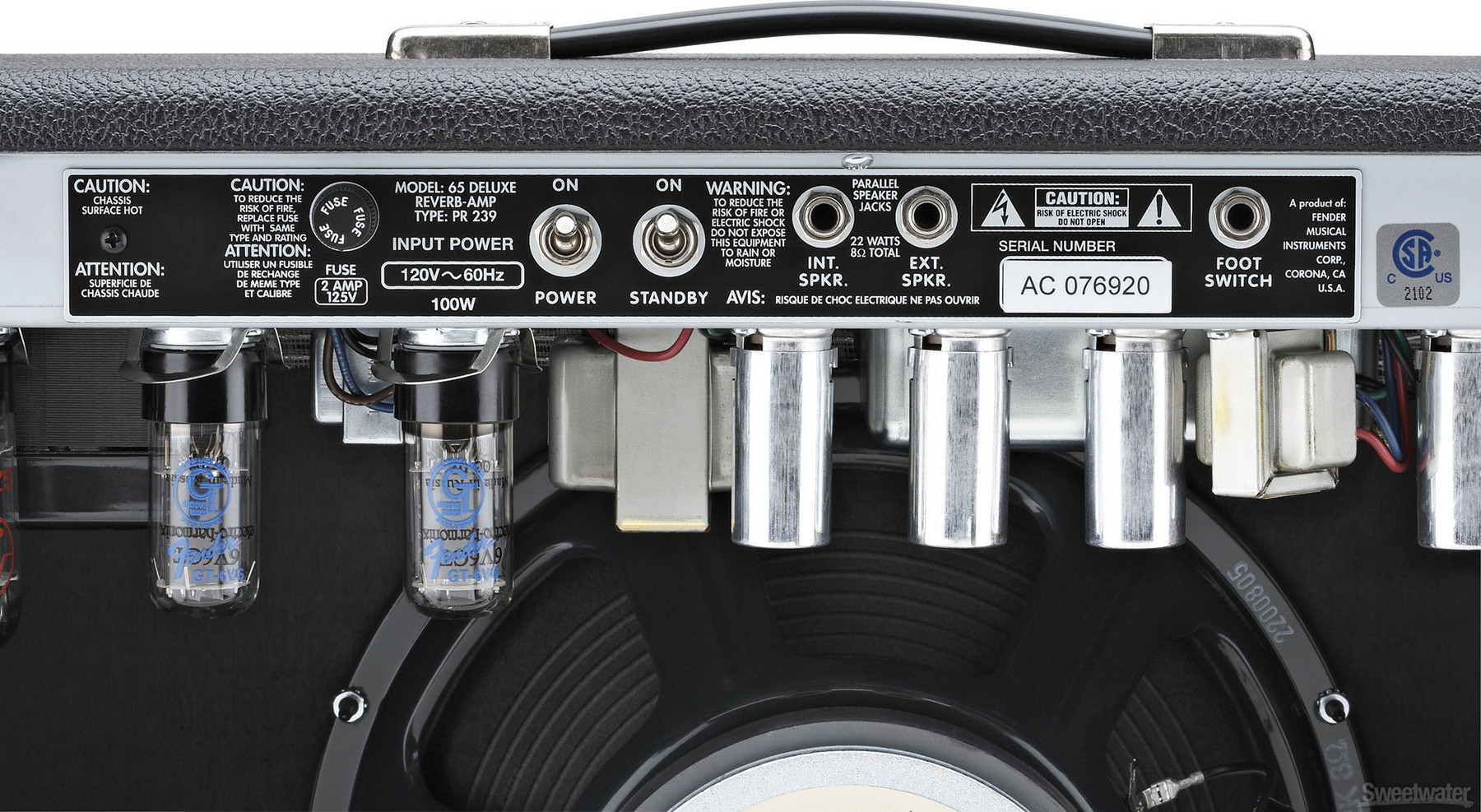 Fender Fender '65 Deluxe Reverb - Amps