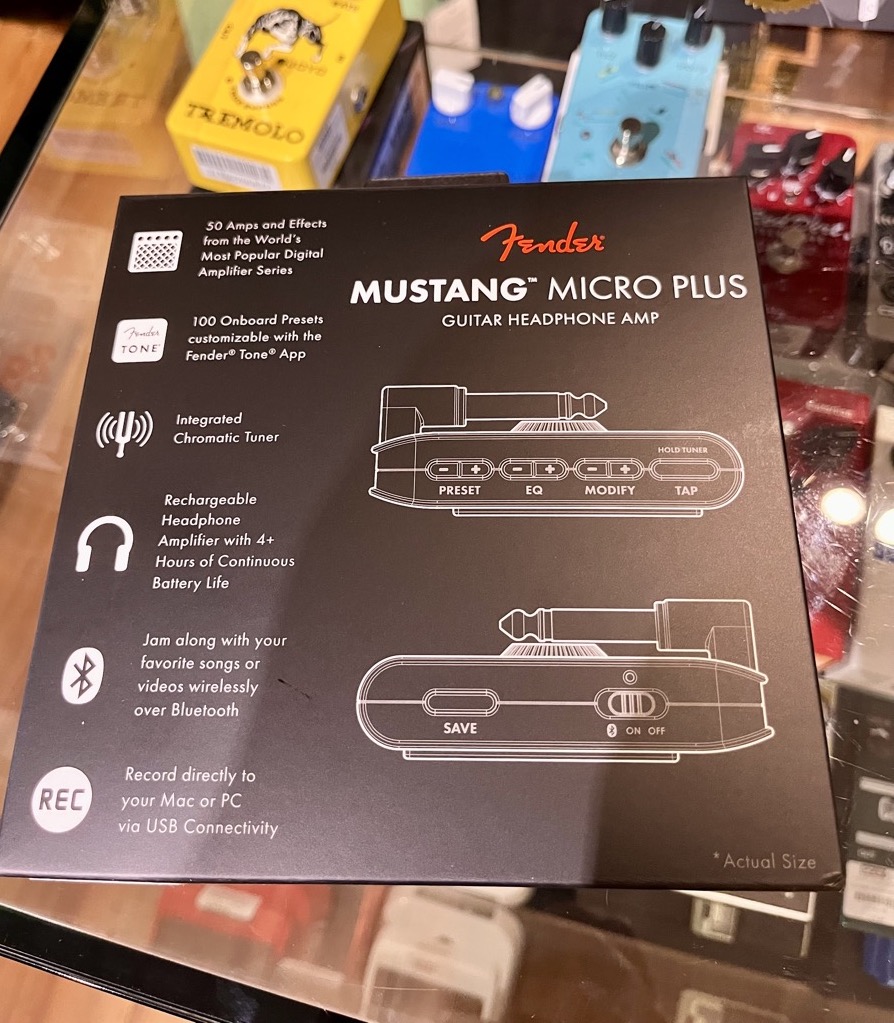 Fender Fender Mustang Micro Plus Headphone Amp - Amps