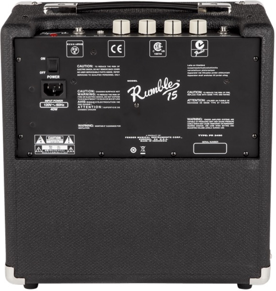 Fender Fender Rumble 15 v3 15 Watt Bass Amp Combo - Basses