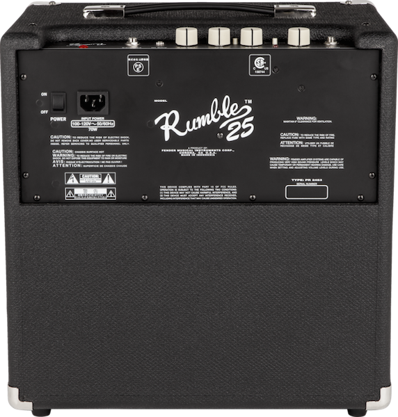 Fender Fender Rumble 25 v3 25 Watt Bass Amp Combo - Amps