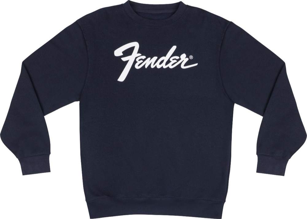 Fender Sweatshirt, Transition Logo, Navy - Medium