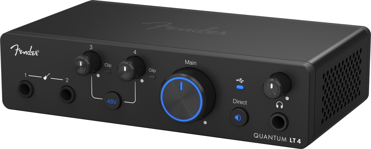 Fender Fender Quantum LT4 4x2 USB-C Audio Interface - Recording