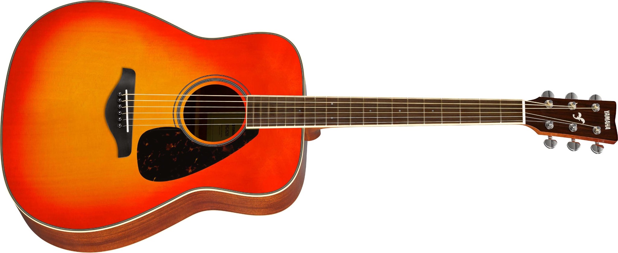 Yamaha FG820 Solid Spuce Top In Autumn Burst