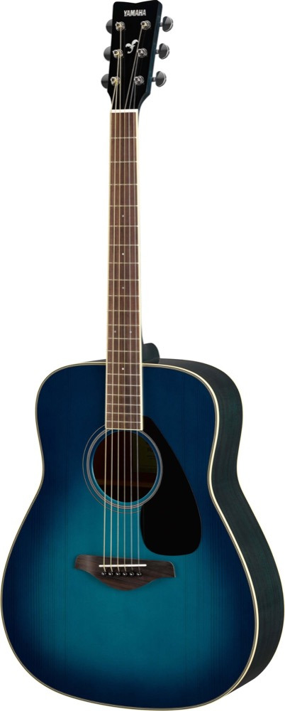 Yamaha FG820 Solid Spuce Top In Sunset Blue