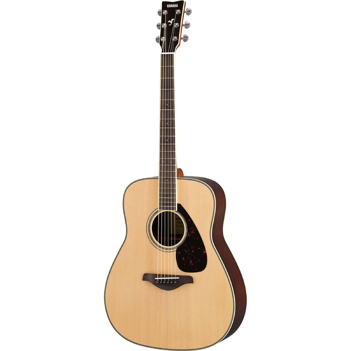 Yamaha FG830 Solid Spuce Top Acoustic Guitar …