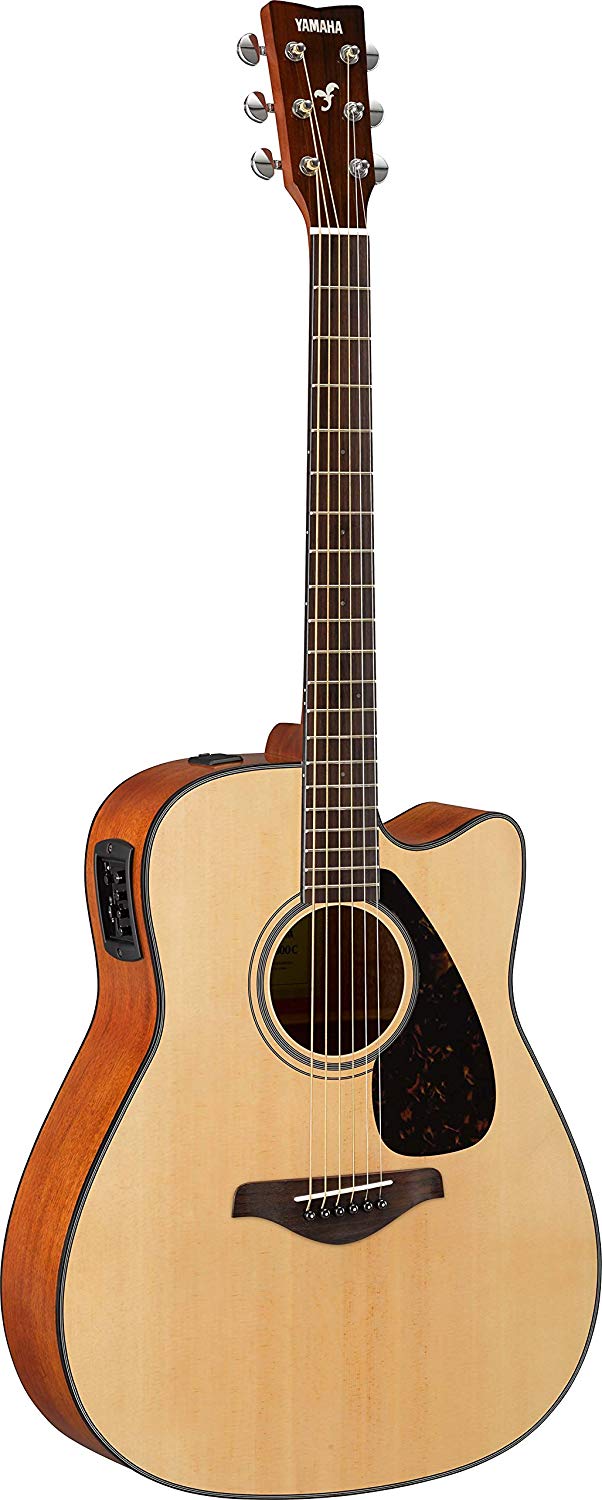 Yamaha Solid Spruce Top Acoustic Natural …