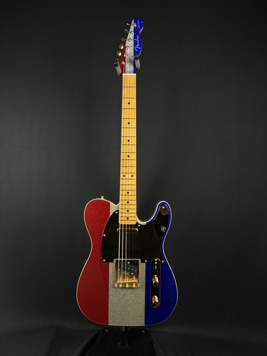 Fender Buck Owens Telecaster - Red, Silver …