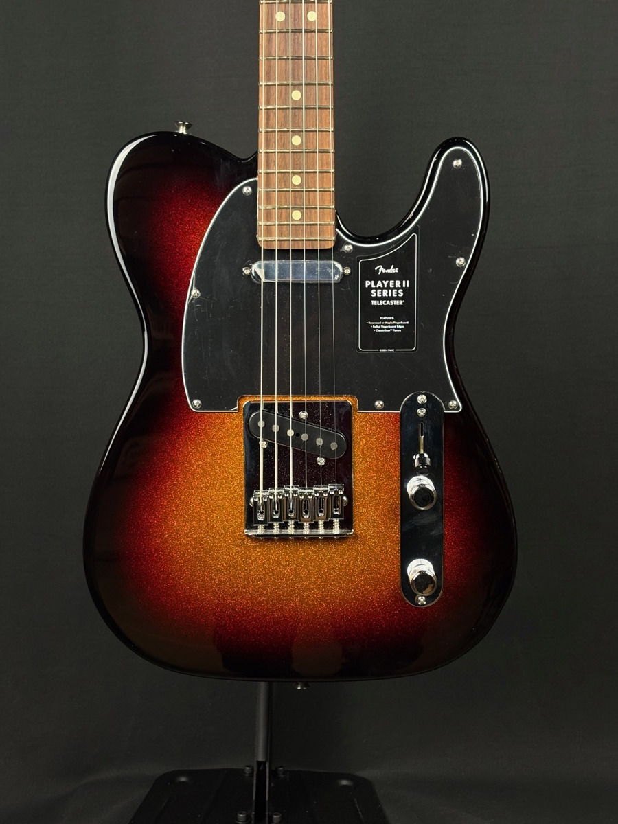 Fender Fender Player II Tele Limited, Rosewood Board In Sparkle 3 Colour Sunburst - Guitars