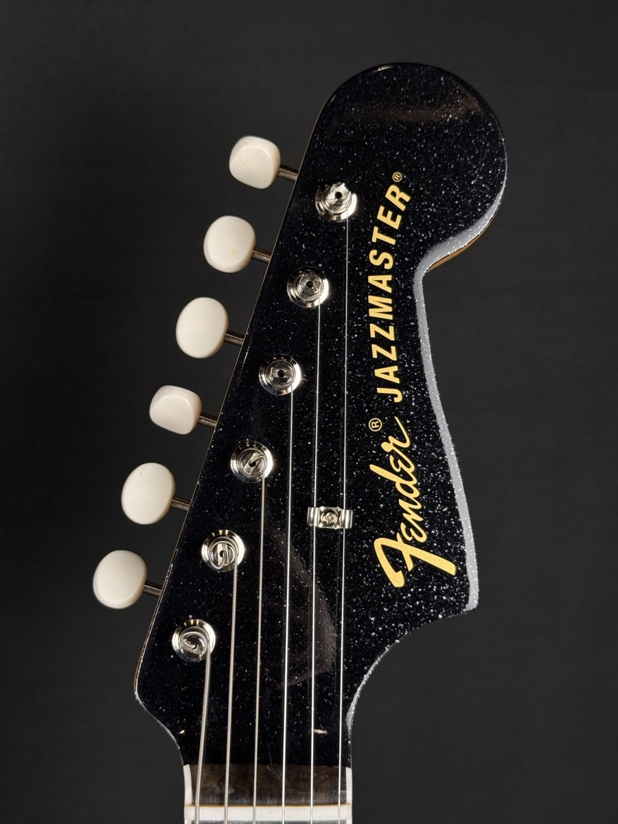 Fender Fender Limited Edition Gold Foil Jazzmaster In Black Sparkle - Guitars