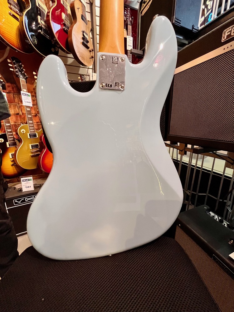 Fender Fender Gold Foil Jazz Bass In Sonic Blue w/Bag - Basses