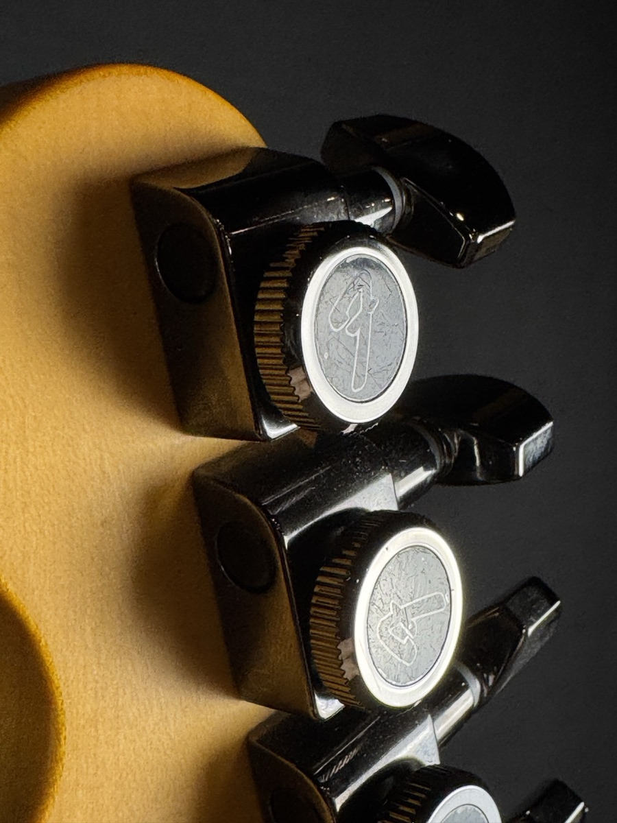 Fender Fender 75th Anniversary American Ultra II Telecaster, Ebony - Liquid Gold - Guitars