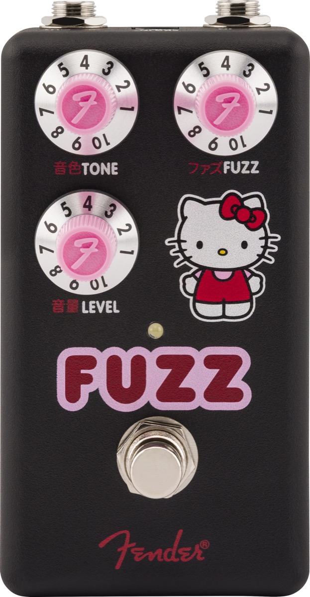 Fender Hello Kitty Fuzz Pedal - Black
