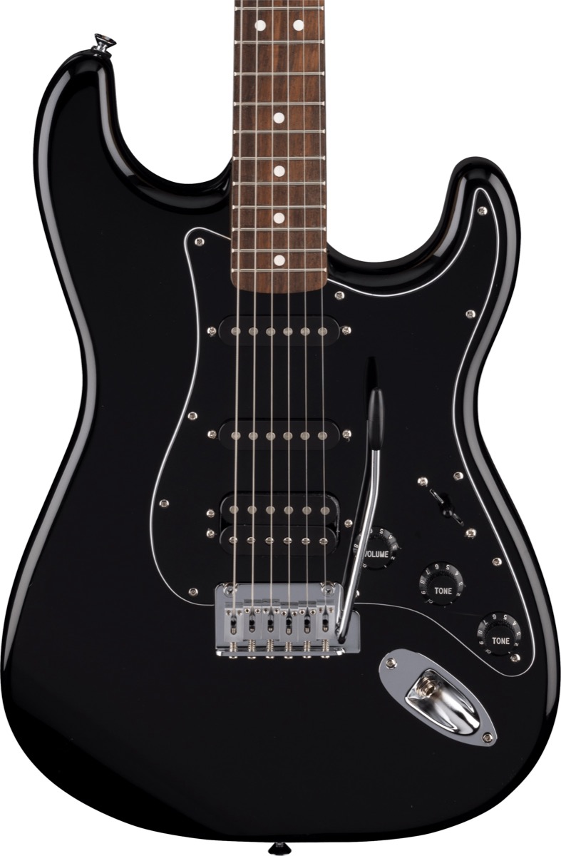 Fender Fender Standard Stratocaster HSS In Black - Guitars