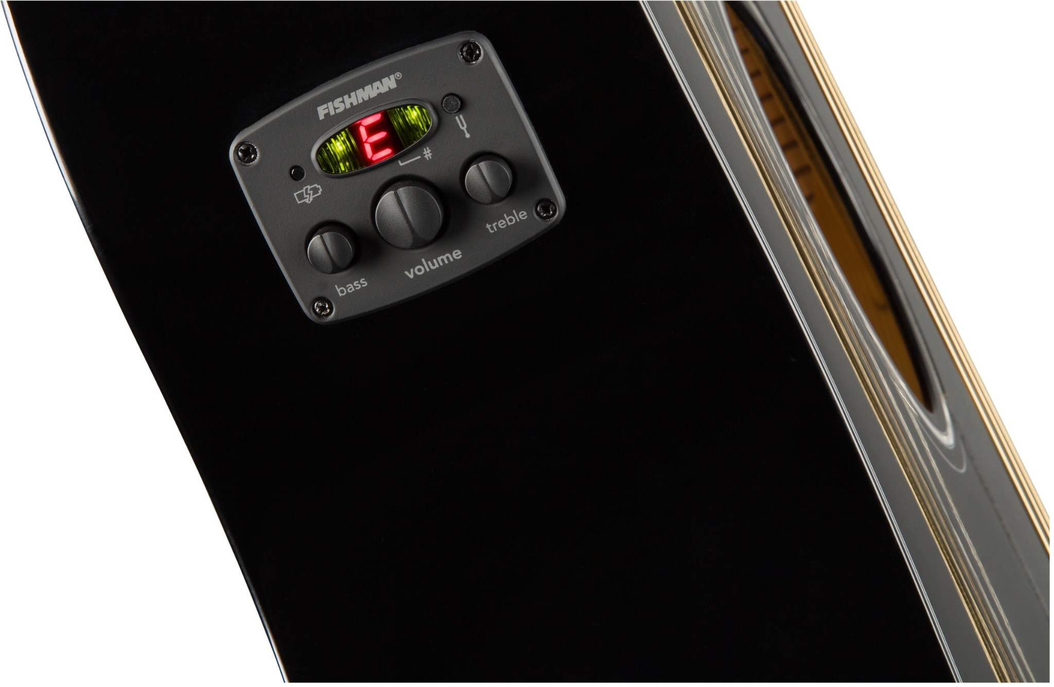 Fender Fender CD-60SCE Solid Top Dreadnought Acoustic With Pickup In Black - Guitars