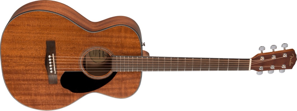 Fender Fender CC-60S Solid Top Concert Acoustic In All Mahogany - Guitars