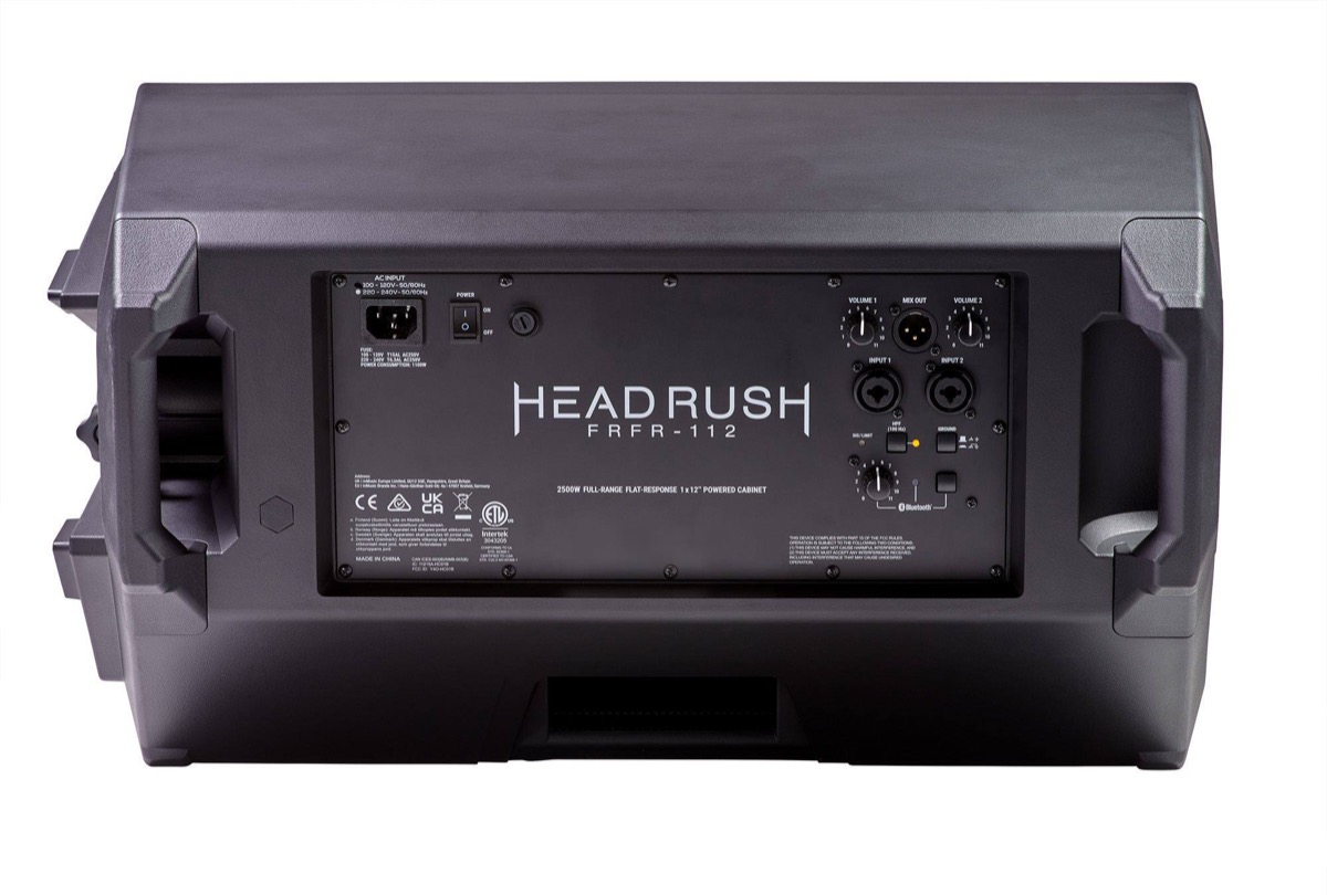 Headrush HeadRush FRFR112 MK2 12 Inch Powered Cabinet w/Bluetooth - Live Sound, DJ