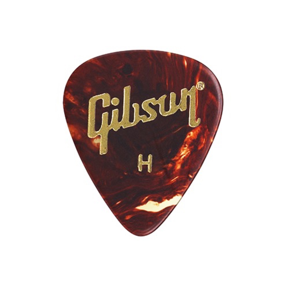 Gibson Pick Pack 12 Celluloid Tortoise Heavy  &hellip;