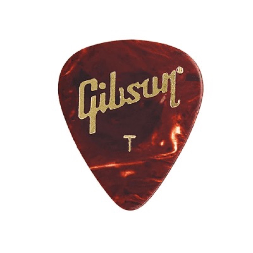 Gibson Pick Pack 12 Celluloid Tortoise Thin -  &hellip;