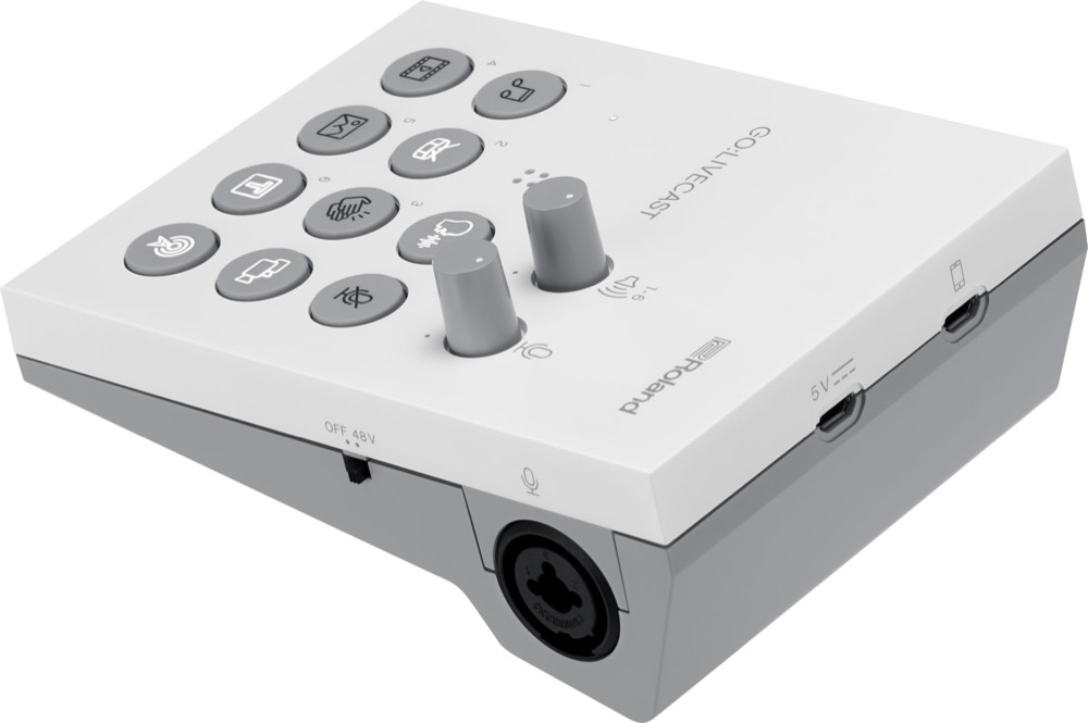Roland Roland GO:LIVECAST Streaming Studio For Smart Phones - Recording