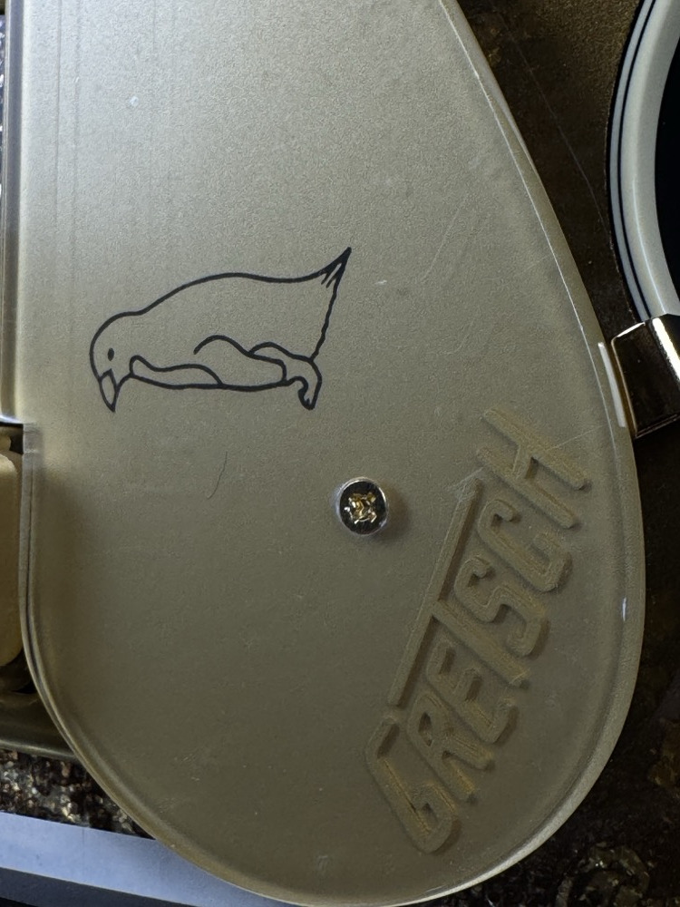 Gretsch Gretsch G6134TG Limited Edition Paisley Penguin - Gold Paisley - Guitars