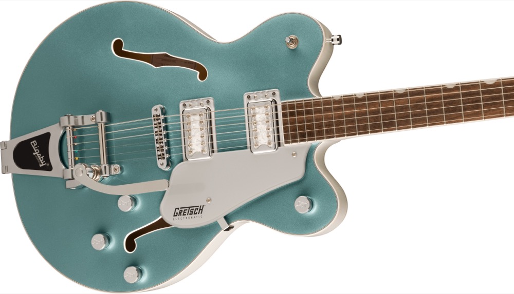 Gretsch Gretsch Electromatic G5622T-140 140th Anniversary Double Cut, Two Tone Stone Pl - Guitars