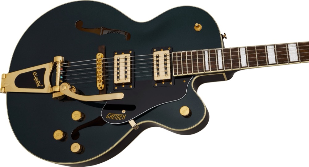 Gretsch Gretsch G2420TG Streamliner Hollow Body Limited Edition - Cadillac Green - Guitars