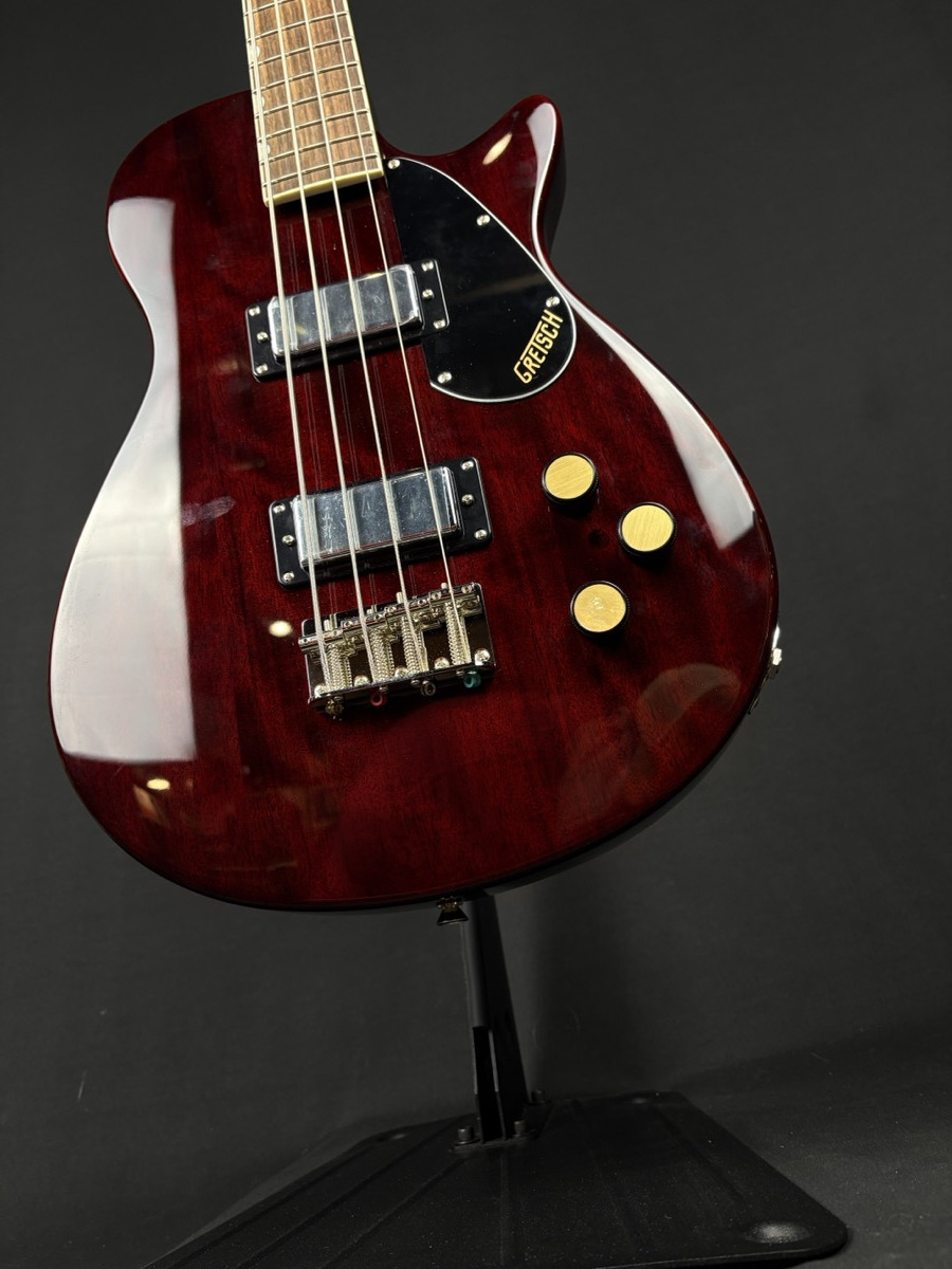 Gretsch Gretsch Streamliner Jet Club Bass Single Cut In Walnut Stain - Basses