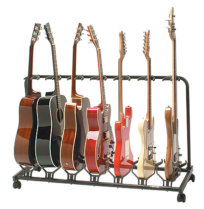 Quiklok Quiklok Universal 7-Piece Guitar Stand - Stands