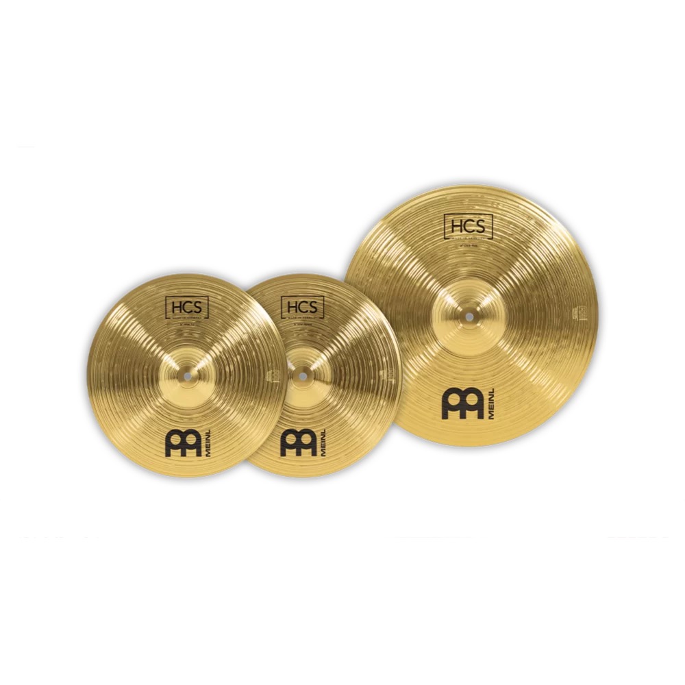 Meinl Meinl HCS Cymbal Pack With 14" Hi-Hats, 18" Crash Ride - Cymbals