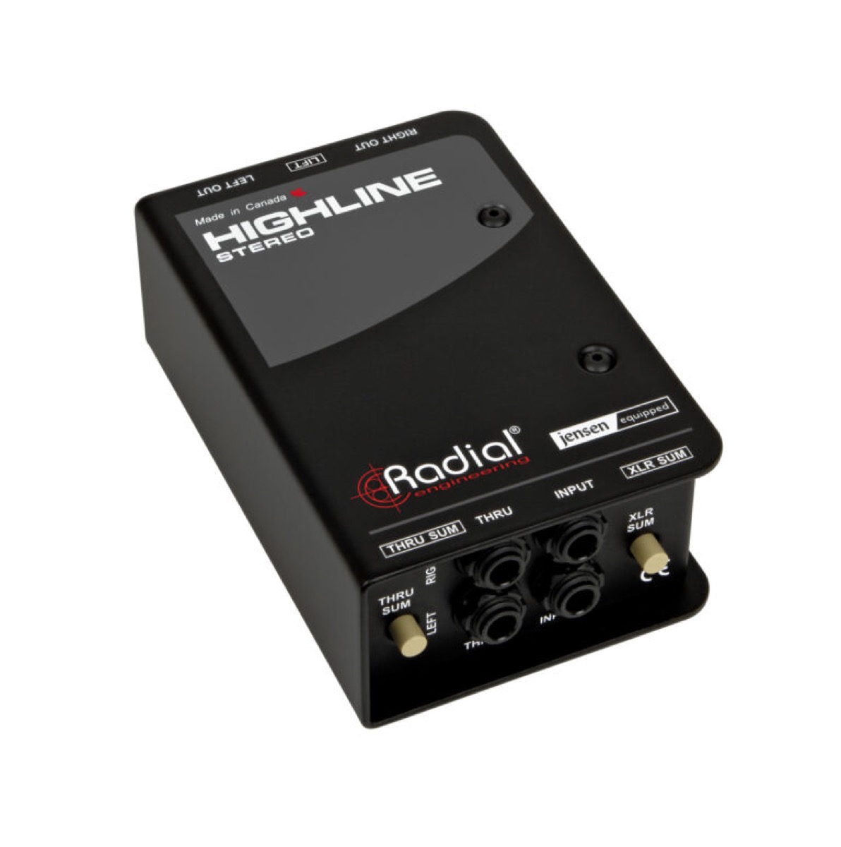 Radial Radial Highline Stereo Passive Line Isolator - Recording