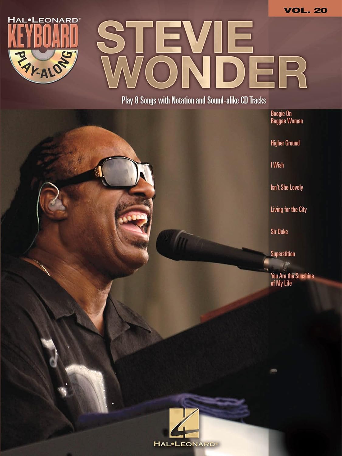 Stevie Wonder Piano Play-Along Vol. 20