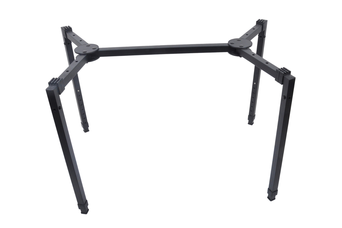 Yorkville Yorkville Keyboard Stand, Deluxe 4-Leg Collapsible, 88 Key Weighted to 140lbs - Stands
