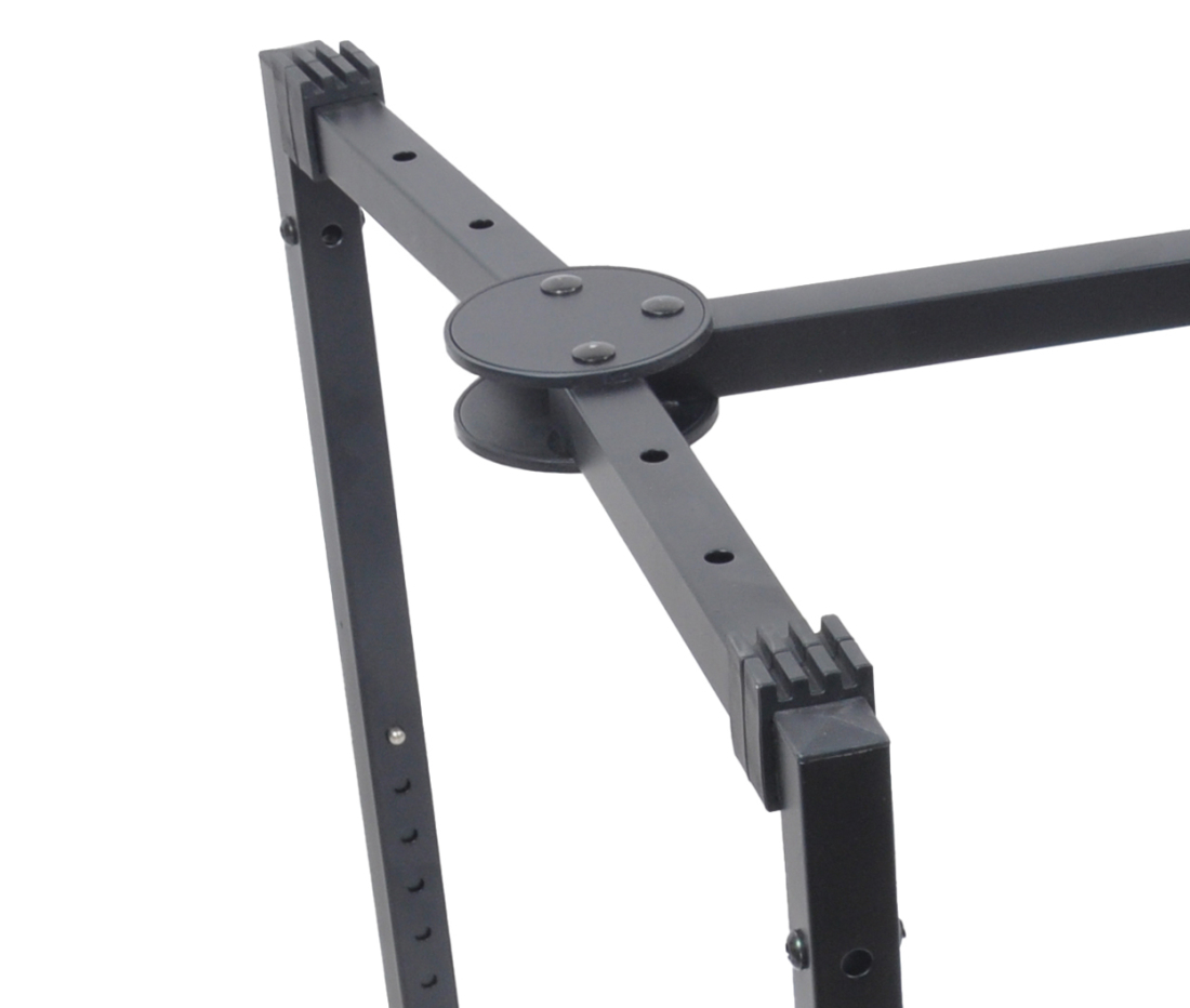 Yorkville Yorkville Keyboard Stand, Deluxe 4-Leg Collapsible, 88 Key Weighted to 140lbs - Stands