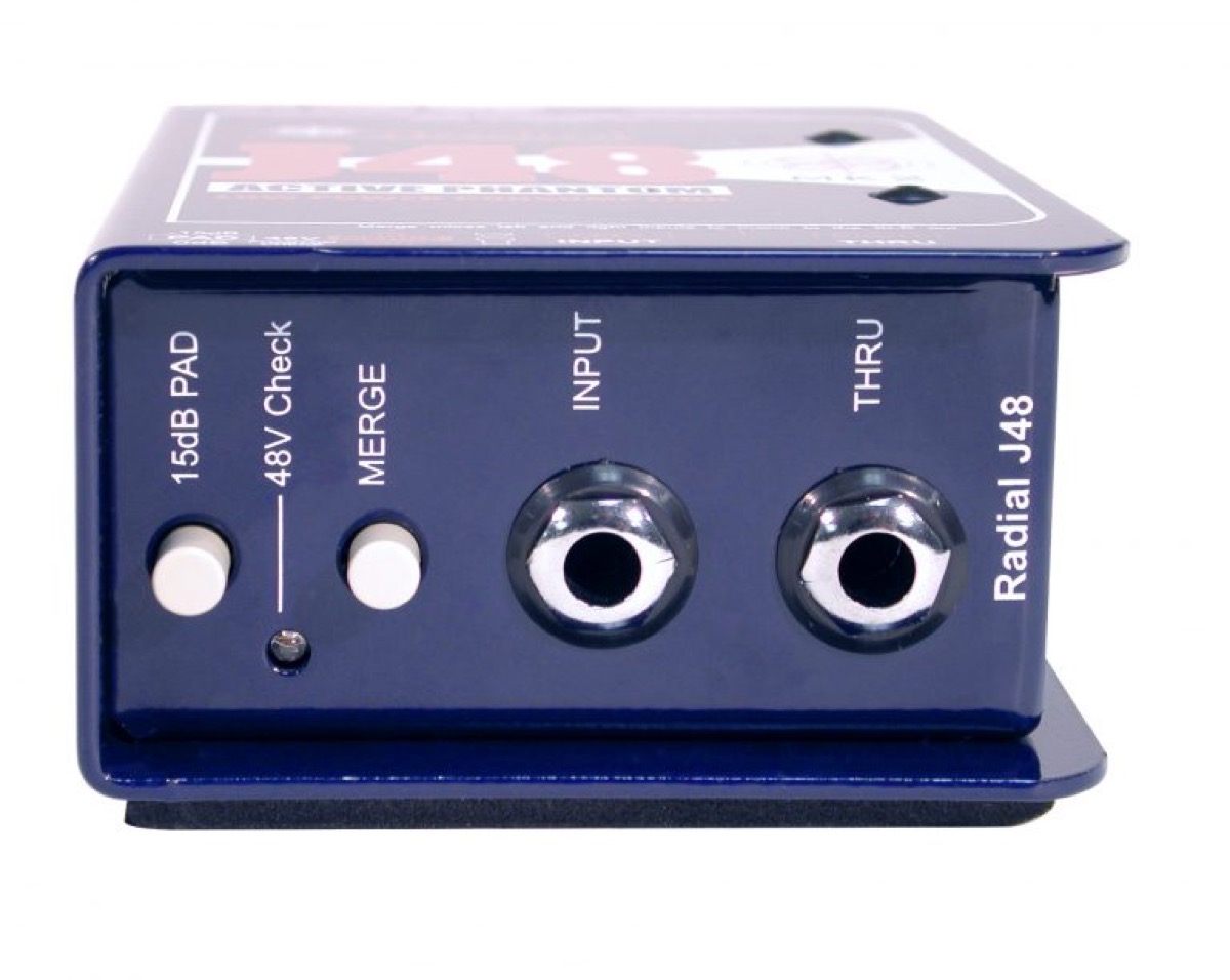 Radial Radial J48 Phantom Powered Active Direct Box - Recording