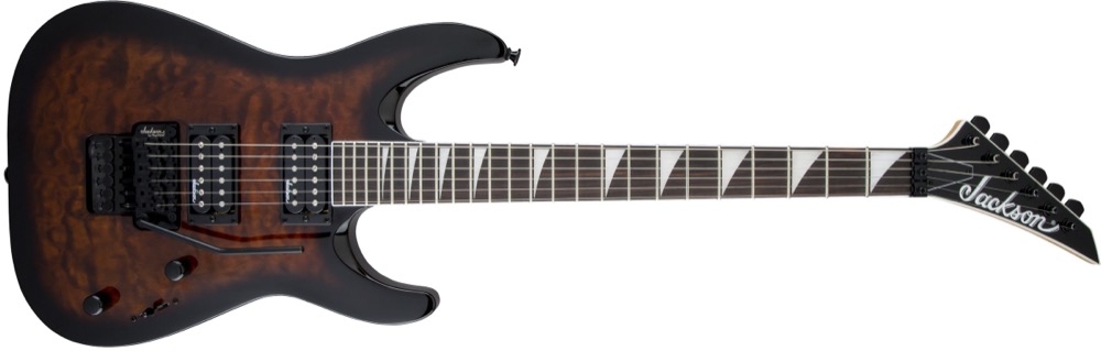 Jackson JS32Q Dinky Quilted Maple Arch Top  &hellip;