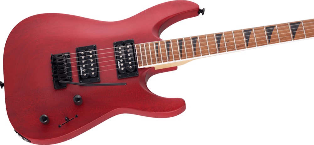 Jackson Jackson JS24 DKAM DX Dinky Arch Top In Red Stain - Guitars