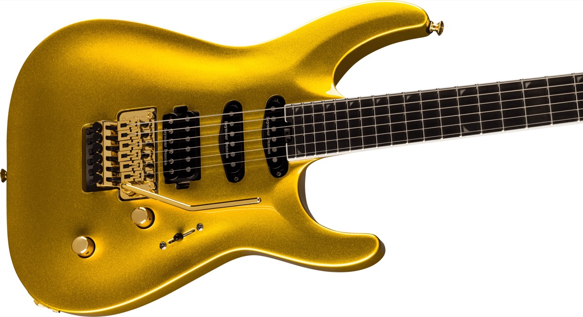 Jackson Jackson Pro Plus Series Soloist SLA3 In Gold Bullion - Guitars