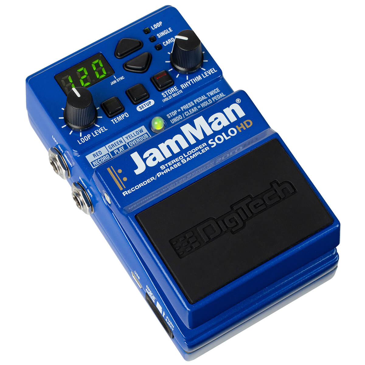 Digitech Digitech JamMan Solo HD Stereo Looper Pedal - Effects