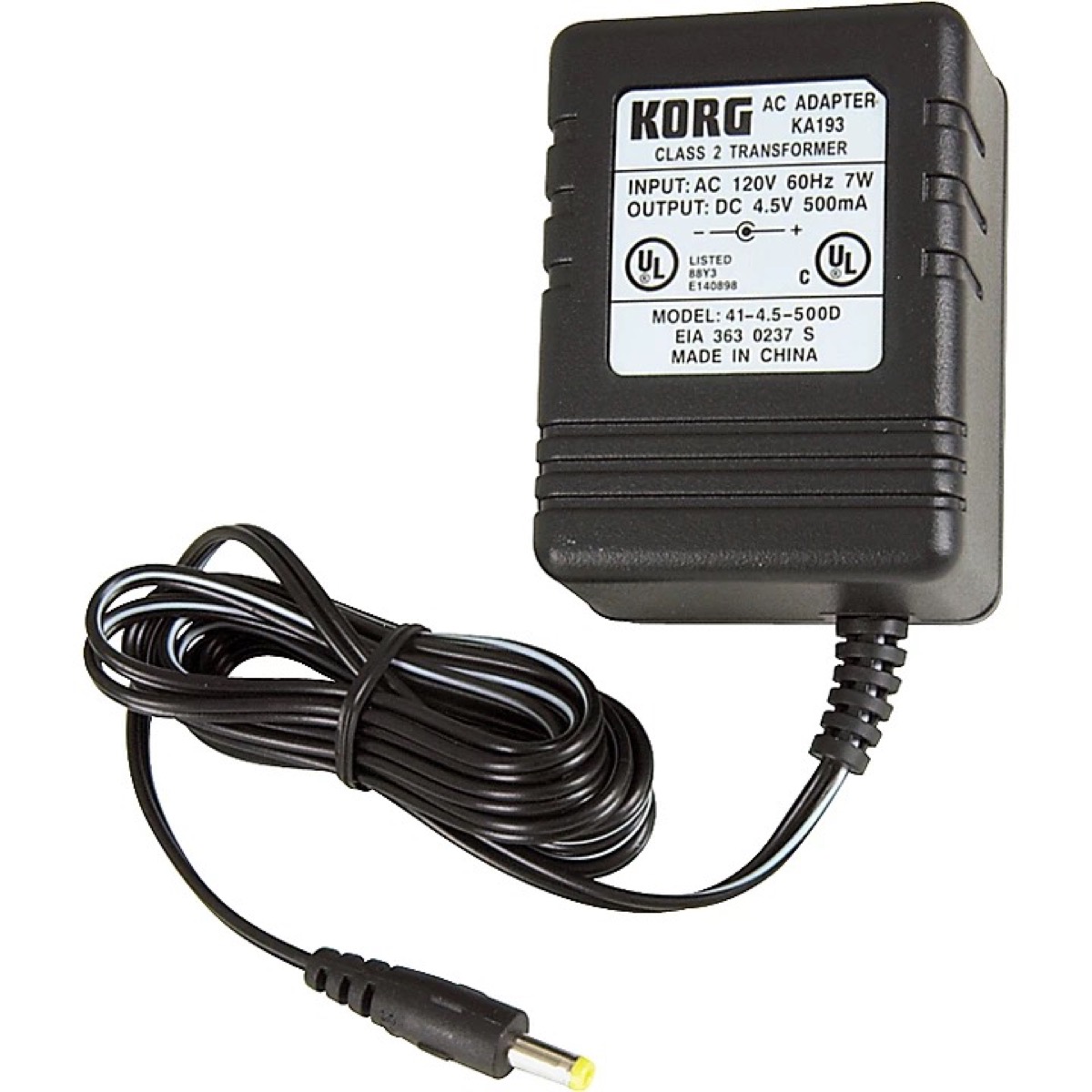 Korg Power Supply DC 4.5V For PX4 And Mini KP  &hellip;