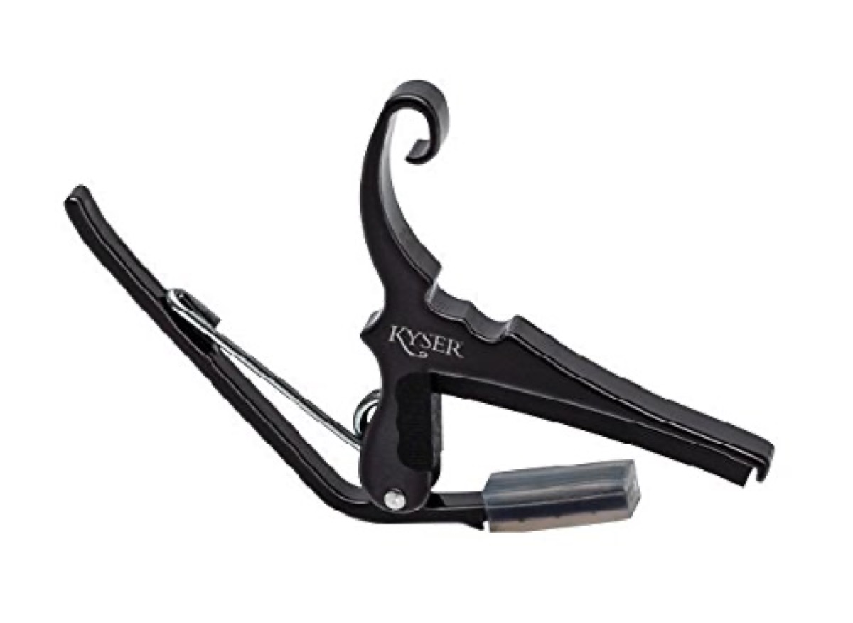 Kyser Guitar Capo, Black Chrome
