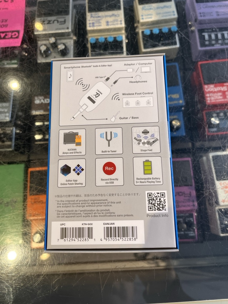 BOSS BOSS Katana Go Guitar Headphone Amplifier by Roland - Guitars